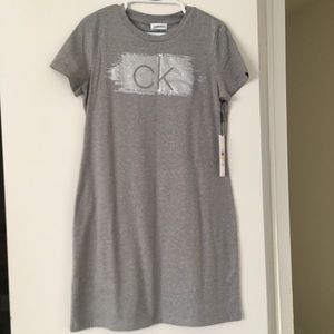 Calvin Klein T shirt Dress new